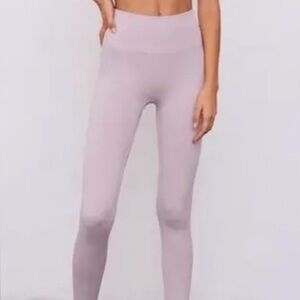 Set active sculptflex light purple leggings size small